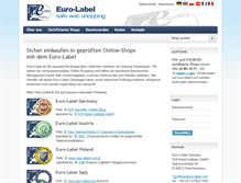 Tablet Screenshot of euro-label.com